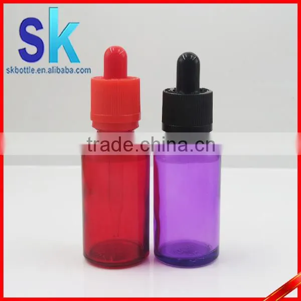 30ml Red Glass Dropper Bottle for e Liquid photo-4