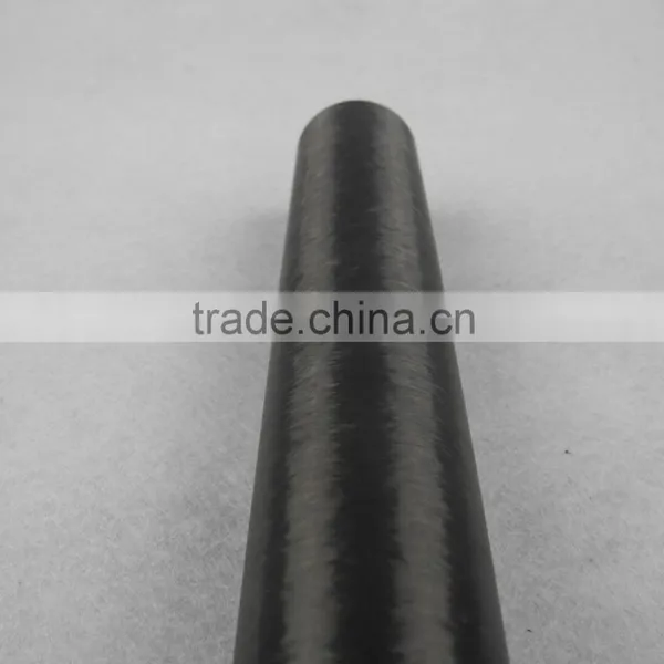 High Strength T200 Filament Wound Carbon Fiber Tube , Winding Single Filament Wound Tubing photo-2