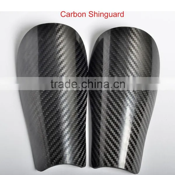 Carbon Fiber Shin Guards/Play Football Carbon Shinguards/Sports Carbon Shin Pads