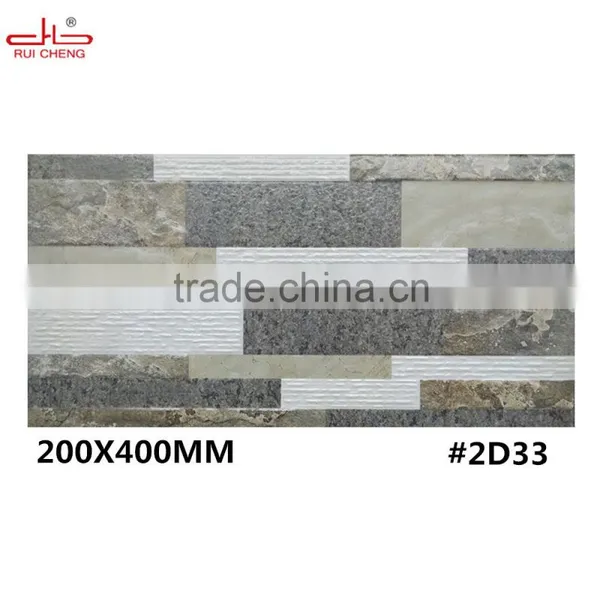 Fujian Ruicheng Hot Digital Outdoor Tile Stone Display From China 200*400mm