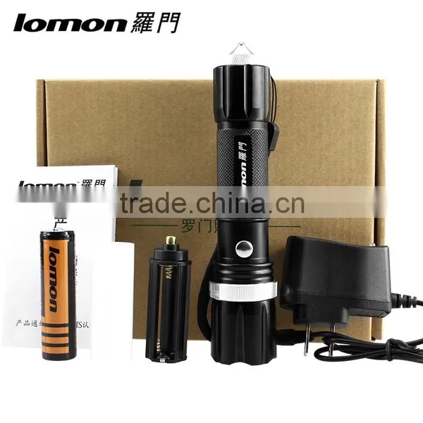 5w Wholesale Strong Light Telescopic Zoom Long Range Attack Torch photo-6