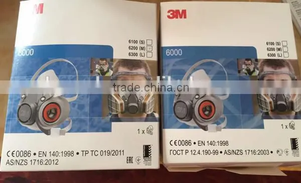 3m Mask 6200 3m Half Face Gas Mask 3M Safety Chemical Mask , 3M 6200 Safety Mask