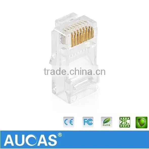 China Factory Cat5e CAT6 CAT7 Stranded Solid Network Cable Gold Plated Cat 5 Cable Connections photo-3