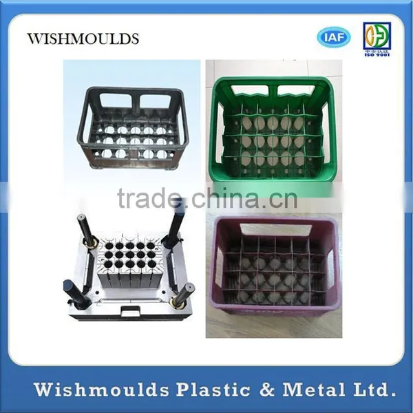 Plastic Injection 24 Bottles Beer Crate Mould photo-3