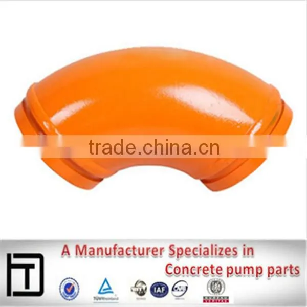 Concrete Pumps Parts, DN125*R275 Twin-wall Steel Pipe Fitting Elbow photo-5