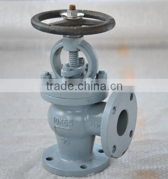 JIS F7320 10K Marine Cast Steel Angle Valve