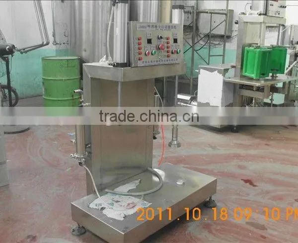 Automatic beer keg filling machine- double filling heads