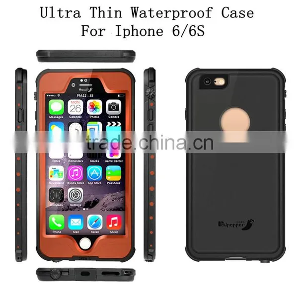 Amazon Hot Selling IPX8 Waterproof Phone Cases for Iphone 6/6S, OEM Customize Your Logo photo-3