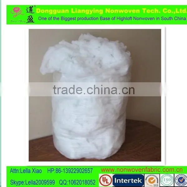 Polyester Fiber Filling and Batting - 5 Pounds - White photo-2