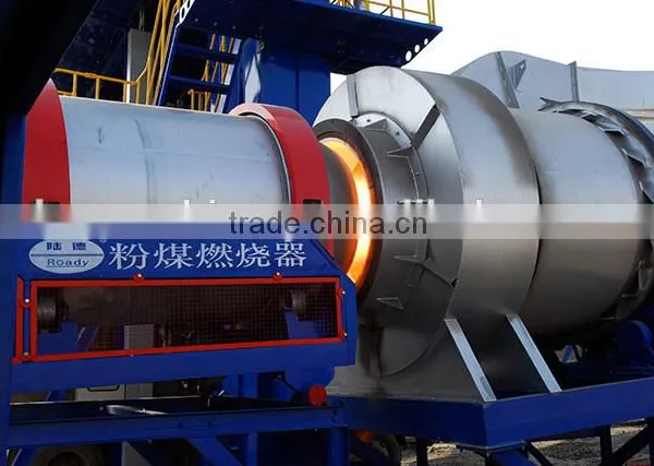 High Performance Powdered Coal Burner for Asphalt Plant
