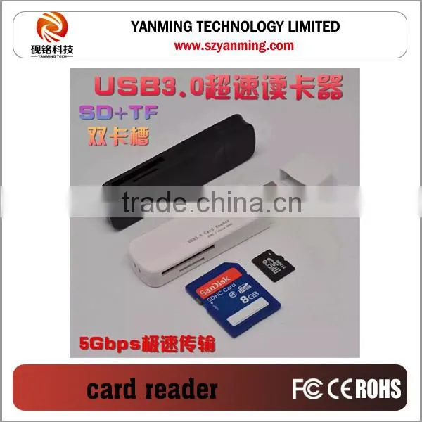 USB3.0 Card Reader for SD/MicroSD/T-FLASH