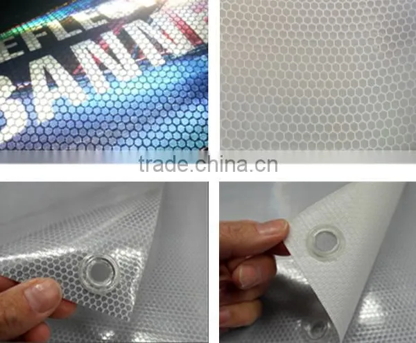 HI Viz Printable Reflective Banner / Reflective Printing Materials/reflective Sheeting photo-2