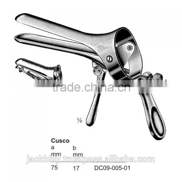 105 x 27 mm Cusco Swiss Pattren Gynaecology Specula photo-6