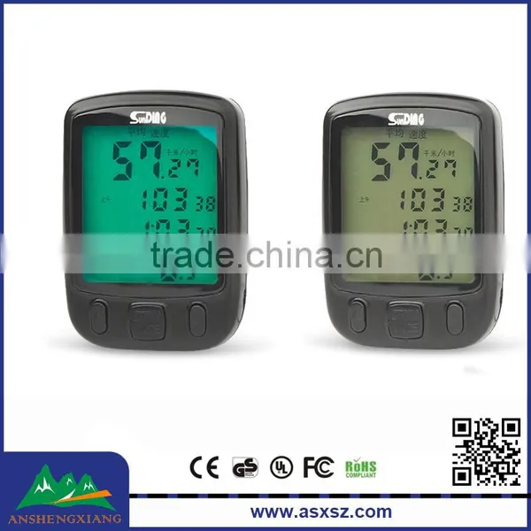 Bike Computer for Bicycle Speedometer Multi Function Odometer Noctilucent,bicycle Computer