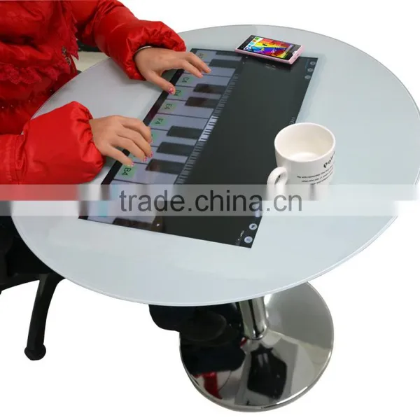 21.5inch Capacitive Touch Screen Touch Table for Windows and Android OS ,the Whole Top of Table is Tempered Glass photo-4