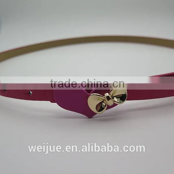 Lady's Fashion Belt With Heart and Bow Tie for Dress photo-2