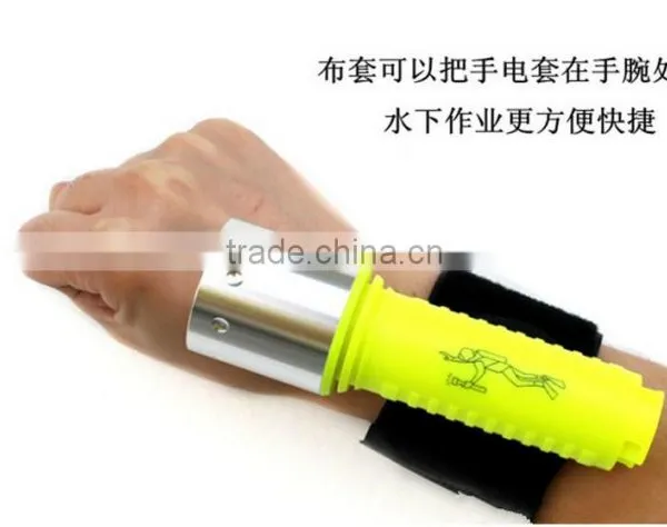 A-OK 800LM 3hr Emergency Rechargeable Plastic Most Powerful Led Diving Flashlight photo-5