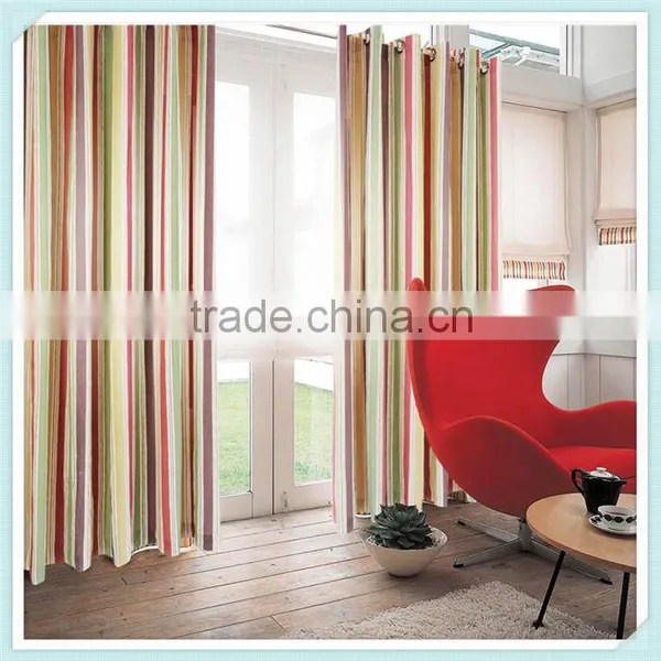High-Grade Fire Retardant Curtain Fabric Linen Polyester Fabric Bedroom Blind Curtain photo-4