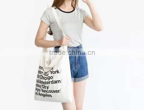 Custom Printed Shopping Bags, Canvas Shopping Bags;custom Printed Canvas Tote Bags photo-2