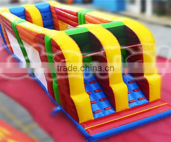 2016 New Arrival Adult Inflatable Z-RIDER Obstacle Course Equipment for Sale photo-3