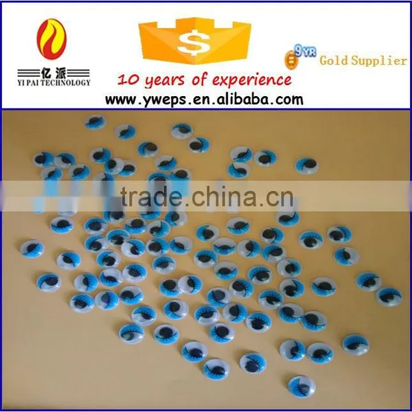 YIWU YIPAI Plastic Circle Colorful Moving Eyes Googly Eyes for Toy photo-2
