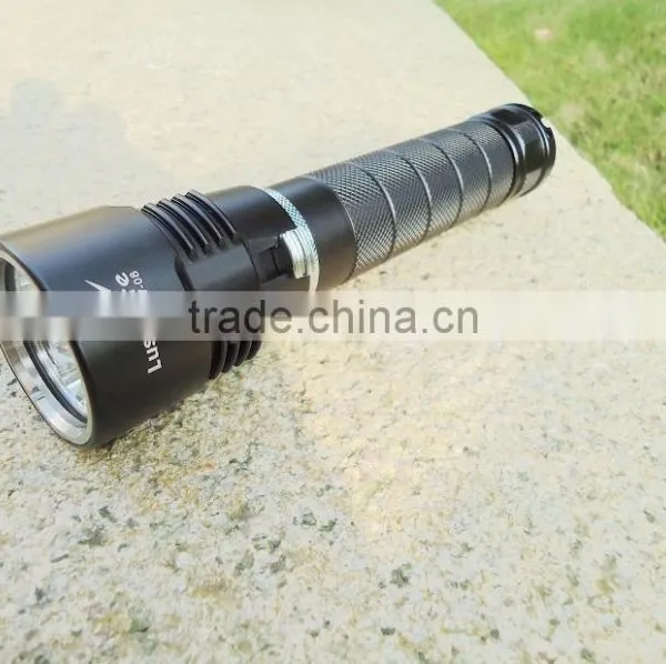 LusteFire DV-08 26650 Flashlight Professional Diving 3 x Cree U2 LED 4800 Lumen 200m Diving Flashlight Torch Light photo-4