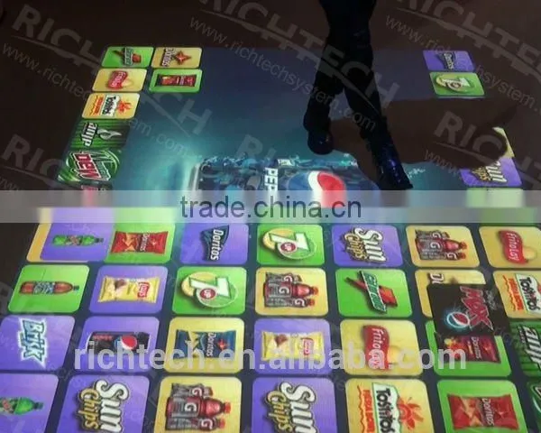 BEST SELLING! RICHTECH Unlimited Effects and High Brightness Interactive Floor System photo-4