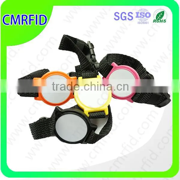 Watch Like Style Nylon Rfid Wristband Bracelt for Event photo-2