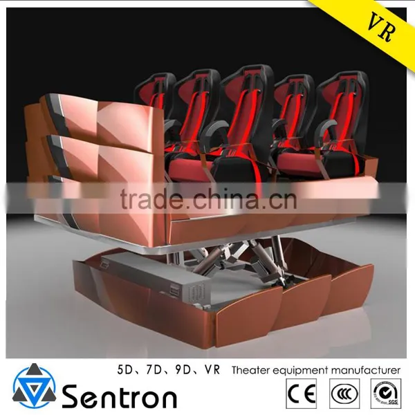 360 Degree Motion Mobile 9d vr Cinema Simulator Equip Theaters