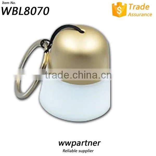 Best Selling Metal Promotional MINI LED Flashlight With Key Ring photo-6