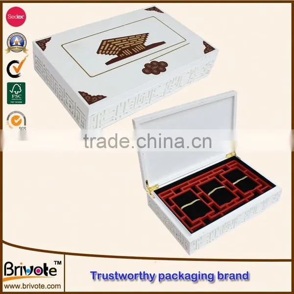 Wood Box Wine/wooden Box for Flowers/wooden Fountain Pen Display Box photo-2