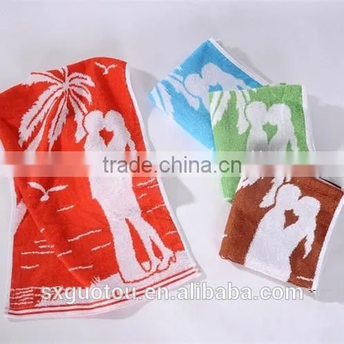Cartoon Cat Bamboo Fiber Towel photo-2