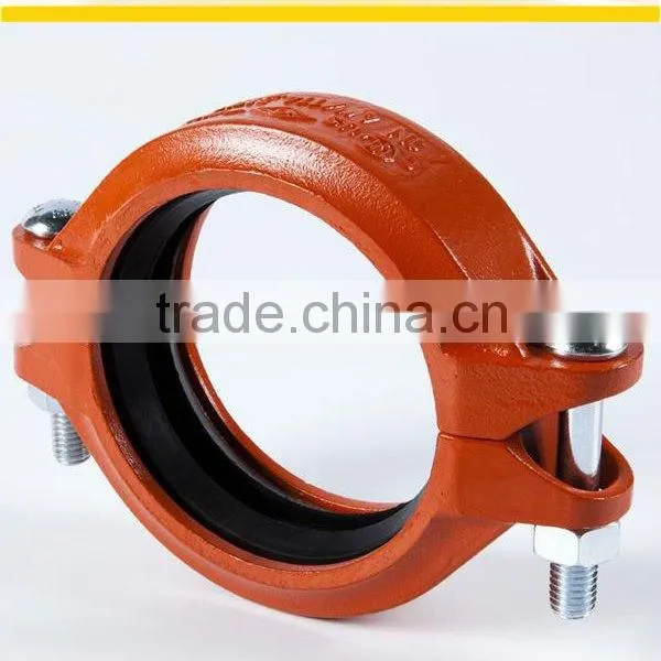 Casting Ductile Iron Grooved Fittings Rigid Coupling photo-5