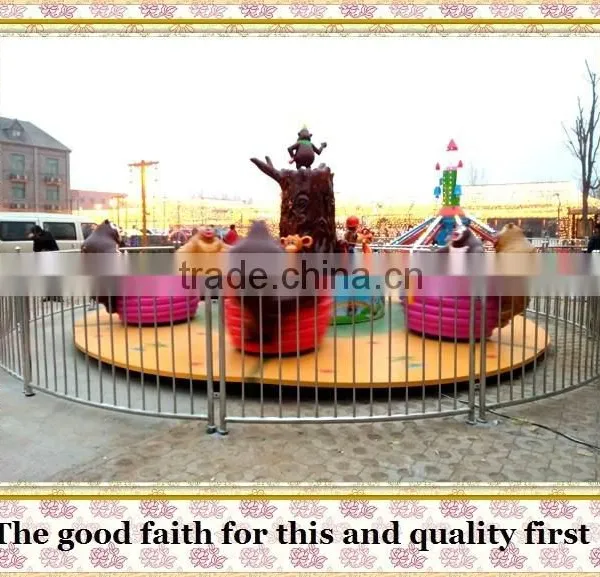 Factory Direct Rides New Portable Bear Infested Coffee Cup Amusement Ride photo-3