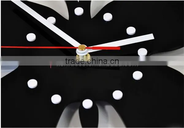 Cheap Promotion Butterfiy Style Decorative Wall Clock photo-4