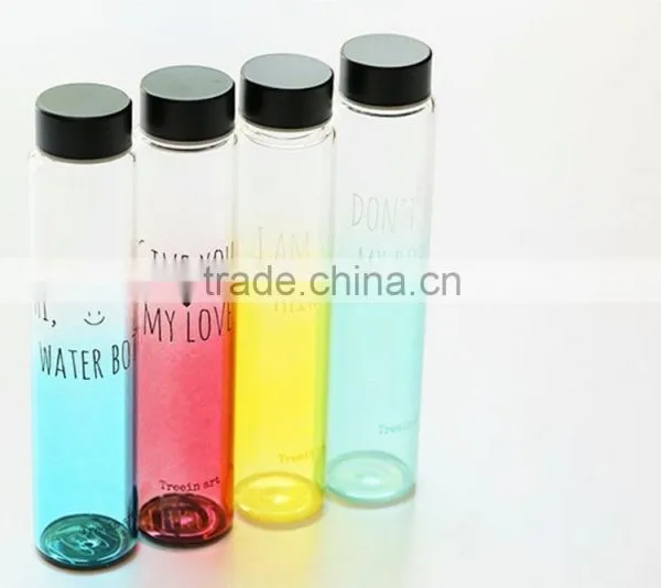 2016 Fashionable Stylish Borosilicate Glass 300ml Champange Vodka Wine Bottle photo-3