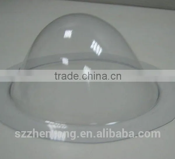 Custom Vacuum Formed Large Plastic Acrylic PP ABS Hemisphere Dome photo-4