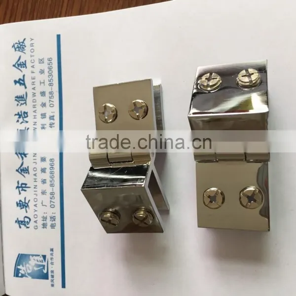 HJ-268 Specializing in the Production Display Cabinet Glass Hinge/Made in China Display Cabinet Glass Hinge photo-2