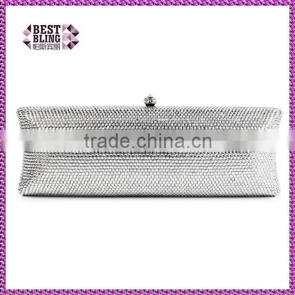 Graceful Plain White Clutch Bag Latest Clutch Purses (B1008-SS)