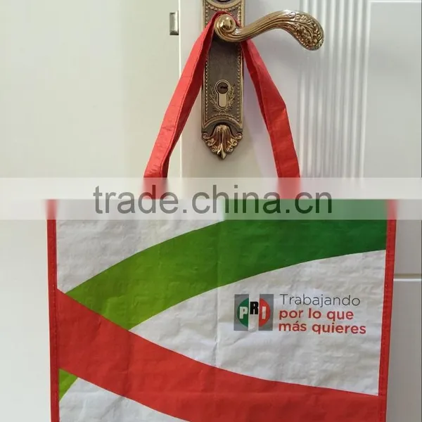 Red Non Woven Promo Tote Bag photo-4