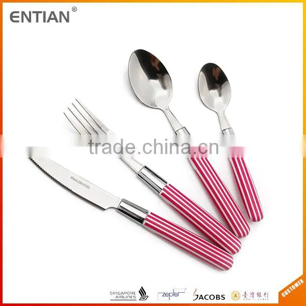 Stainless Steel Flatware Set With Plastic Handle, Wholesale Flatware, Kinds of Flatwares and Uses photo-6