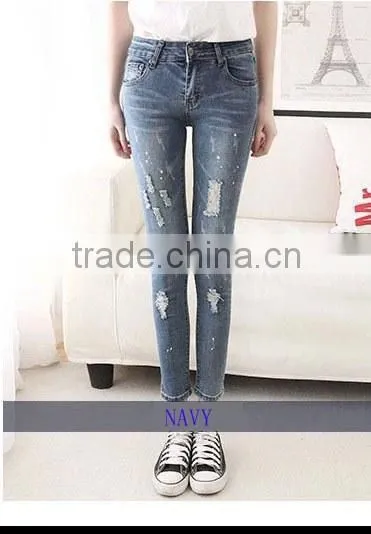Sexy Ladies Leggings Women Jeans