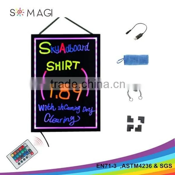 2015 Hot Selling Led Board for Advertising Led Illuminated Writing Board photo-2