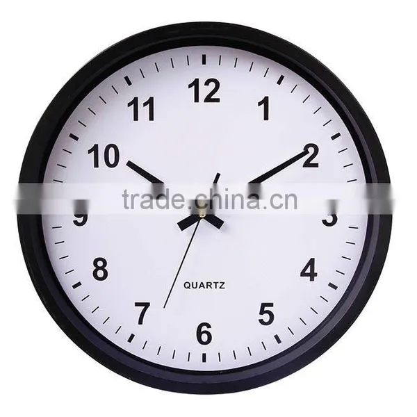 Simple Plastic Round Wall Clock/Quartz Clock photo-2