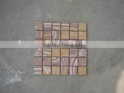 Peacock Mosaic Bathroom Floor Tiles for Sale photo-5