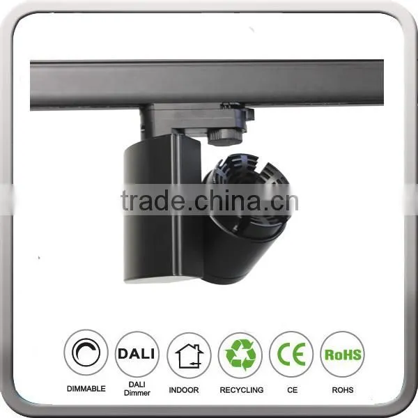 Strobeless Flick Free 30 Watts Track Rail Lights With Citizen COB LED Track Light 100Lm/W 97Ra photo-4