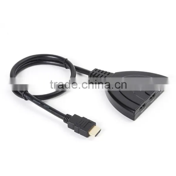 Good Quality Hdmi Splitter, Hdmi Splitter to Coaxial, 3 HD Input 1 Output for Various Devices photo-2