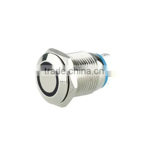 Mini 12mm 3V Momentary On/Off Push Button Switch for Car Auto Boat Circuit Control Electrical Modifications