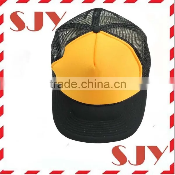Various Color Cap Sample Free 100%polyester Blank Trucker Cap photo-4