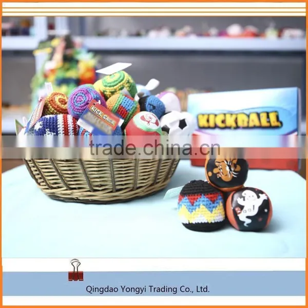 Mini Stuffed Hacky Sack/ Footbag/juggling Ball